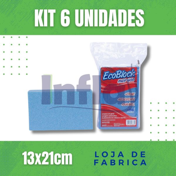 ECO BLOCK MAX USO AZUL 06X13X21 - Imagem 5