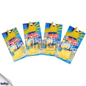 KIT DE LUVAS LÁTEX P/M/G/XG