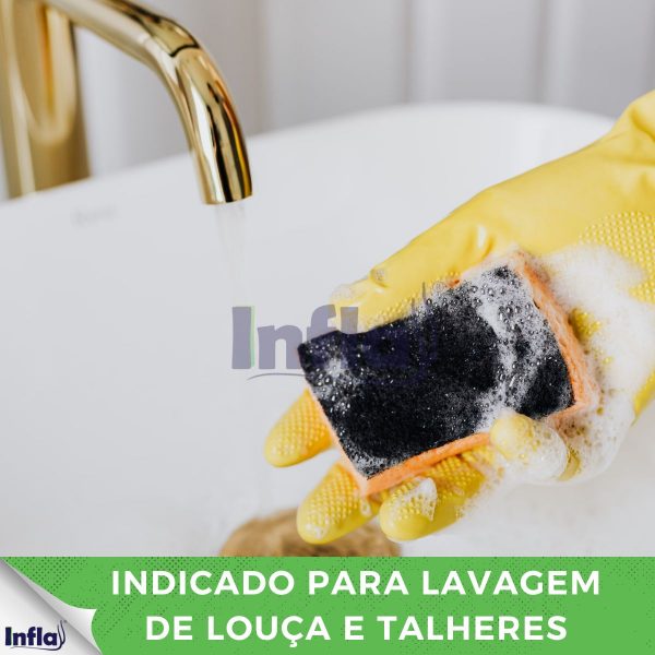 LUVA DE LÁTEX FORRADA GRANDE - Image 2