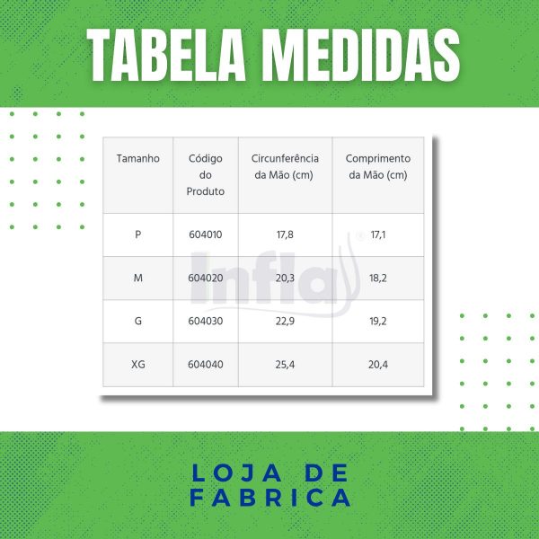 LUVA DE LÁTEX FORRADA EXTRA GRANDE - Imagem 5