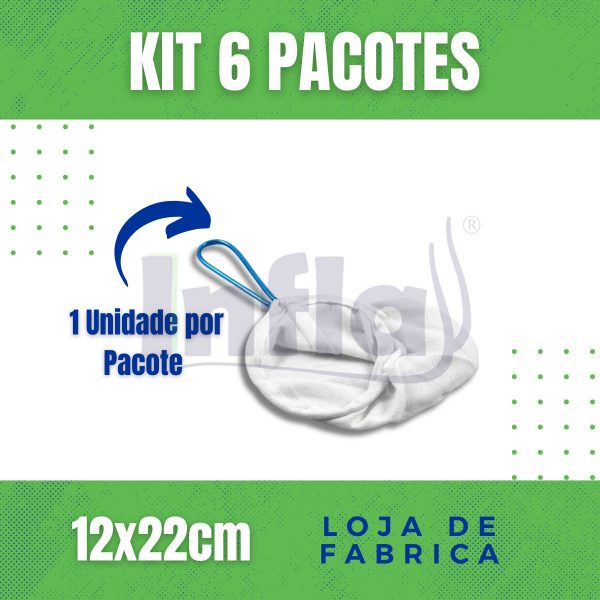 COADOR DE FLANELA GRANDE 120MM - Imagem 5