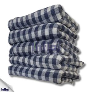 PACOTE COM 5 SACOS DE ALGODÃO XADREZ