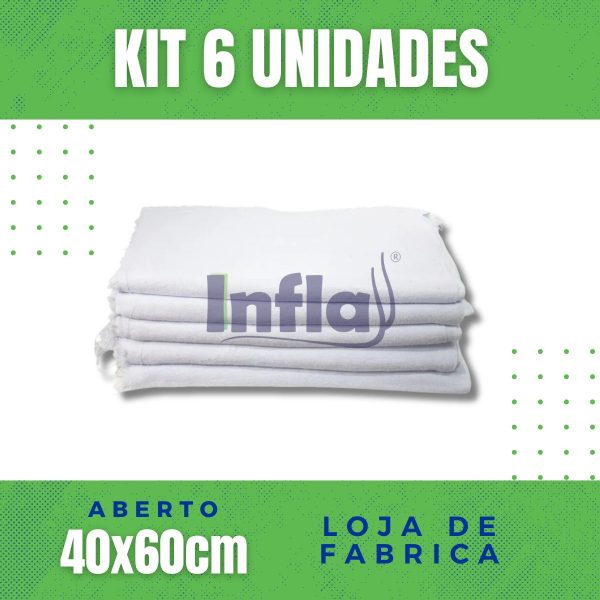 SACO DE ALGODÃO ALVEJADO SOFT 40X60 - Image 6