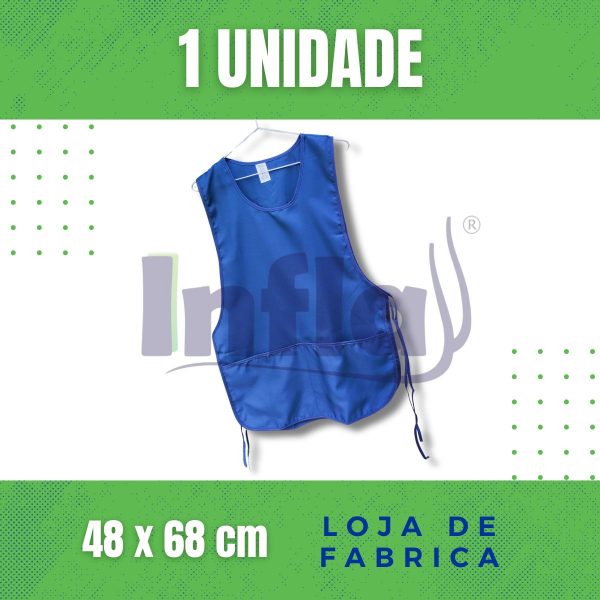 AVENTAL PROFISSIONAL BATA BRANCO - Imagem 4