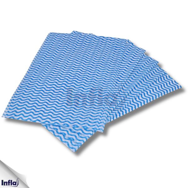 PANO LIMPEZA LEVE AZUL COM 5 UNID 33X50 - Imagem 2